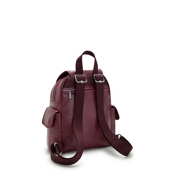 Kipling City Pack Mini Classic Metallic Rygsække Bordeaux | DK 1480MQ